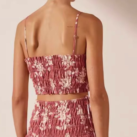 ✨ SALE Shona Joy Cali Shirred Bralette Sz4 - Picture 7 of 8